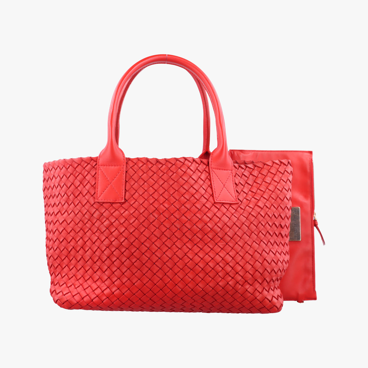 Cabat intrecciato Red lambskin 141498 V9131 6500カバッティントレッチャート レッド ラムスキン 141498 V9131 6500