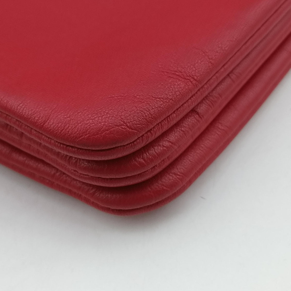 TRIO Red lambskin S-GA-4177トリオ レッド ラムスキン S-GA-4177