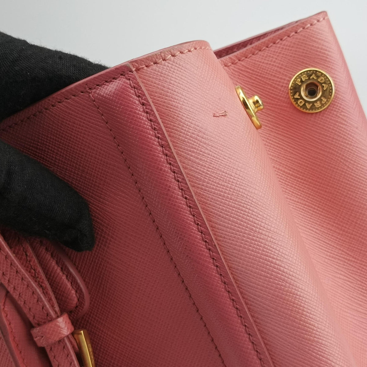 Galleria Pink SAFFIANO Leather BN1844 14/Kガレリア ピンク サフィアーノレザー BN1844 14/K