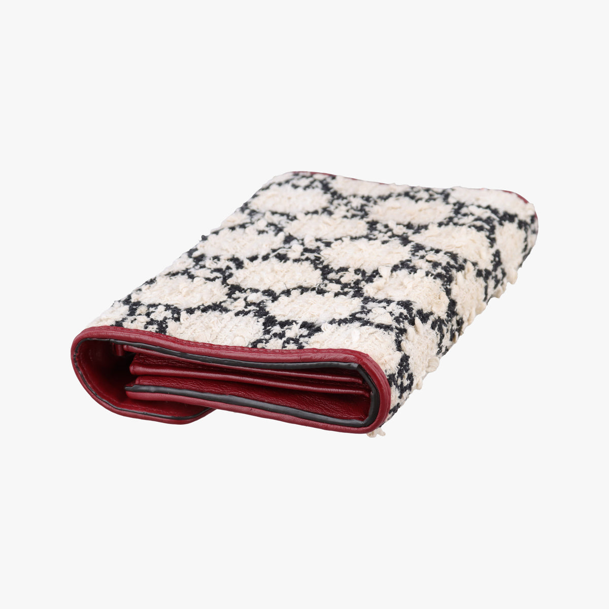 Dionysus Ivory × Red × Black Tweed×Leather 401231 ディオニュソス アイボリー × レッド × ブラック ツイード×レザー 401231