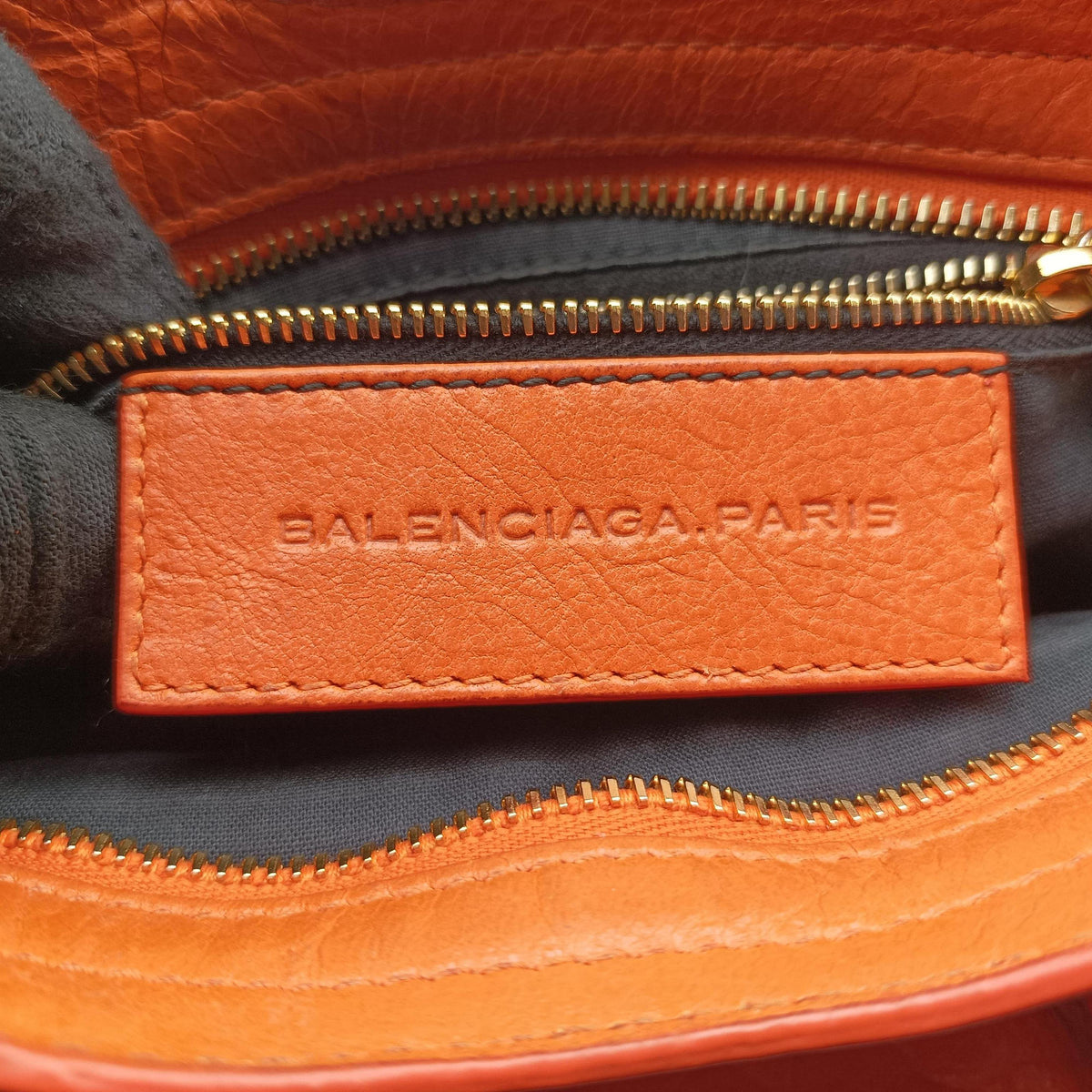 Classic City Orange lambskin 309544.7510 J.527276クラシック シティ オレンジ ラムスキン 309544.7510 J.527276