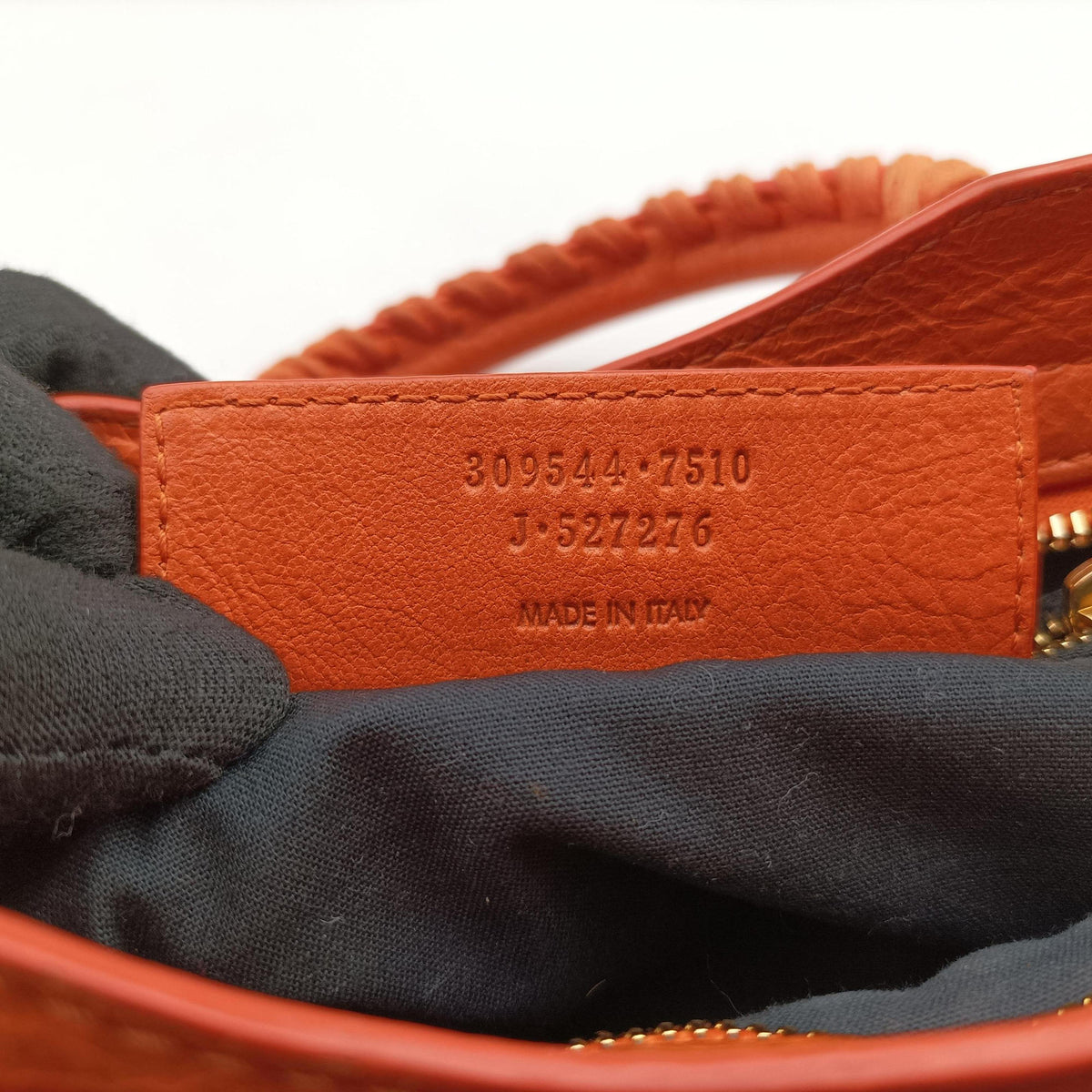 Classic City Orange lambskin 309544.7510 J.527276クラシック シティ オレンジ ラムスキン 309544.7510 J.527276