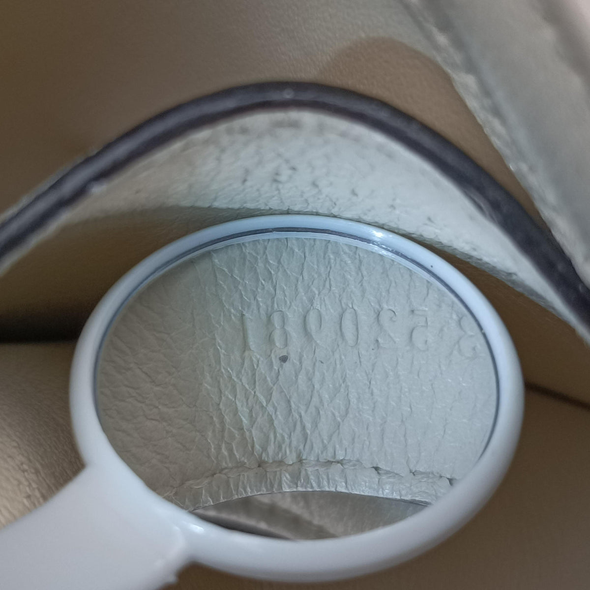 Blondie mini White Leather 698643 H0383889352ブロンディ ミニ ホワイト レザー 698643 H0383889352