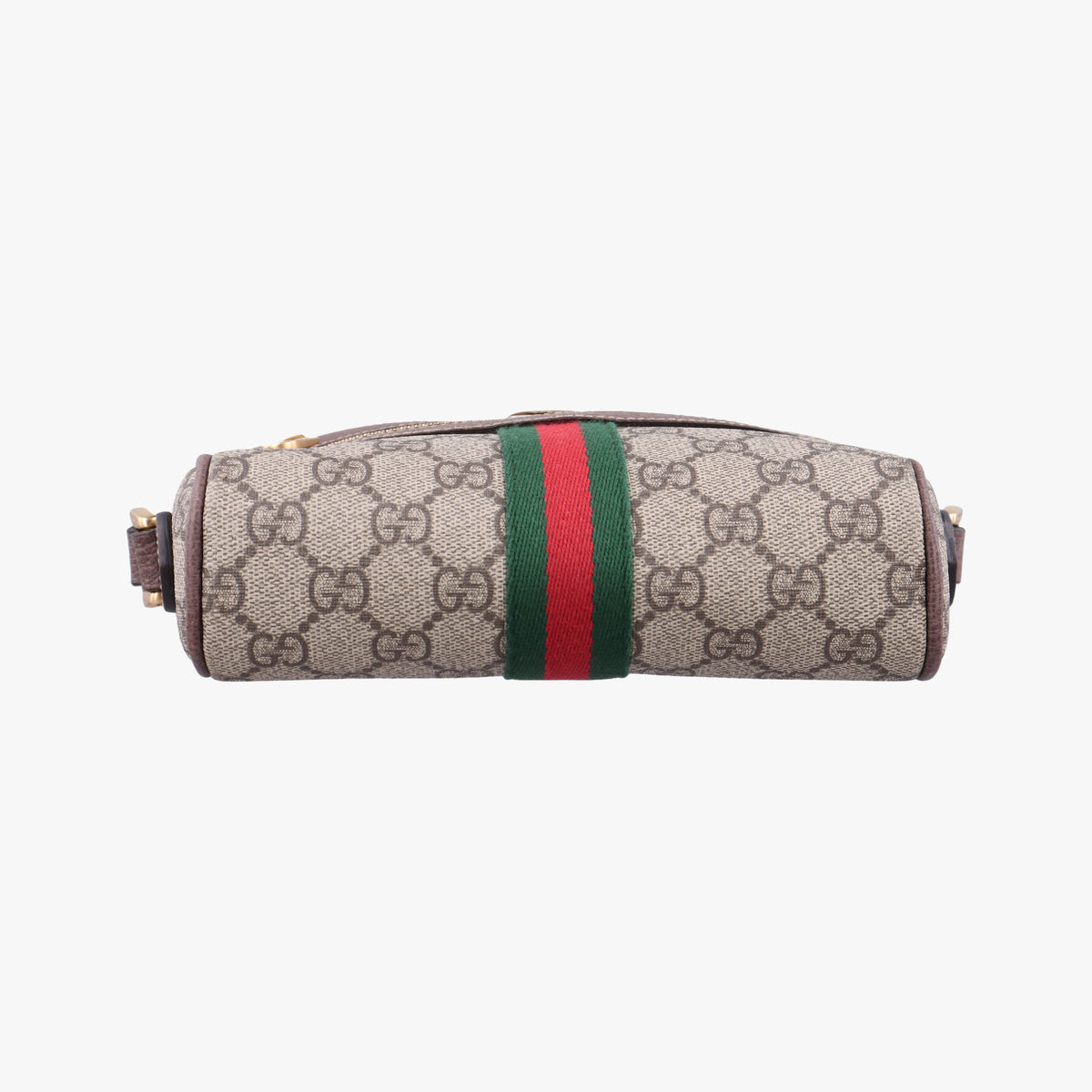 OPHIDIA Brown×red×green PVC coated canvas 517350 オフィディア ブラウン×レッド×グリーン PVCコーティングキャンバス 517350