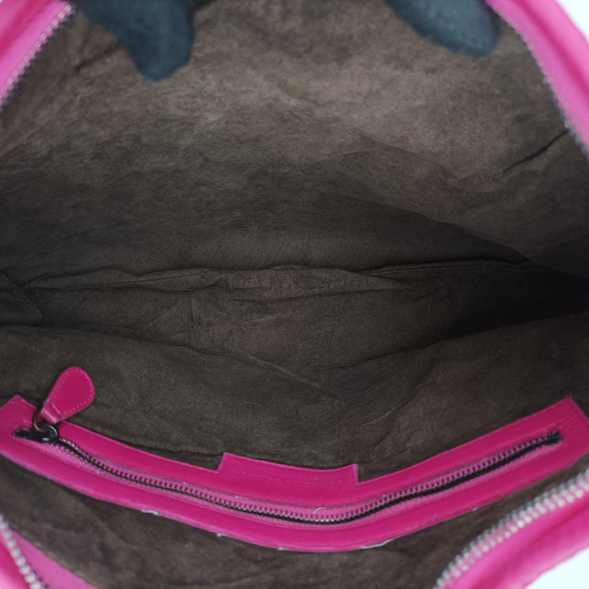Intrecciato Rose lambskin B00412380Xイントレチャート ローズ レッド ラムスキン B00412380X