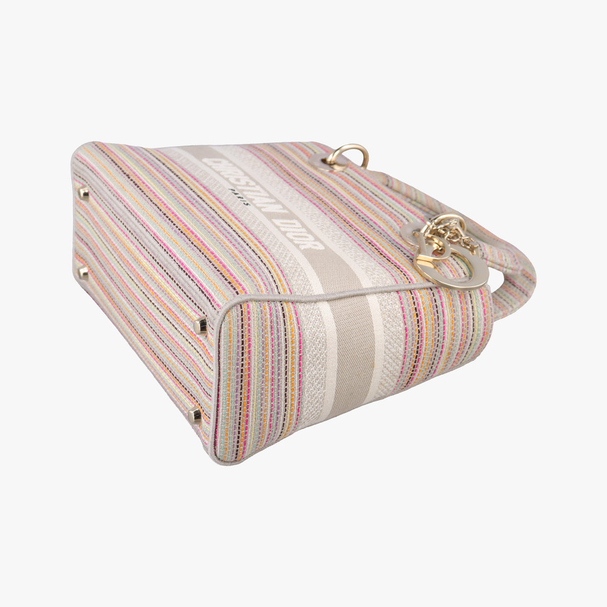 Lady Dior Multicolor fabric 50-MA-0211レディディオール マルチカラー ファブリック 50-MA-0211