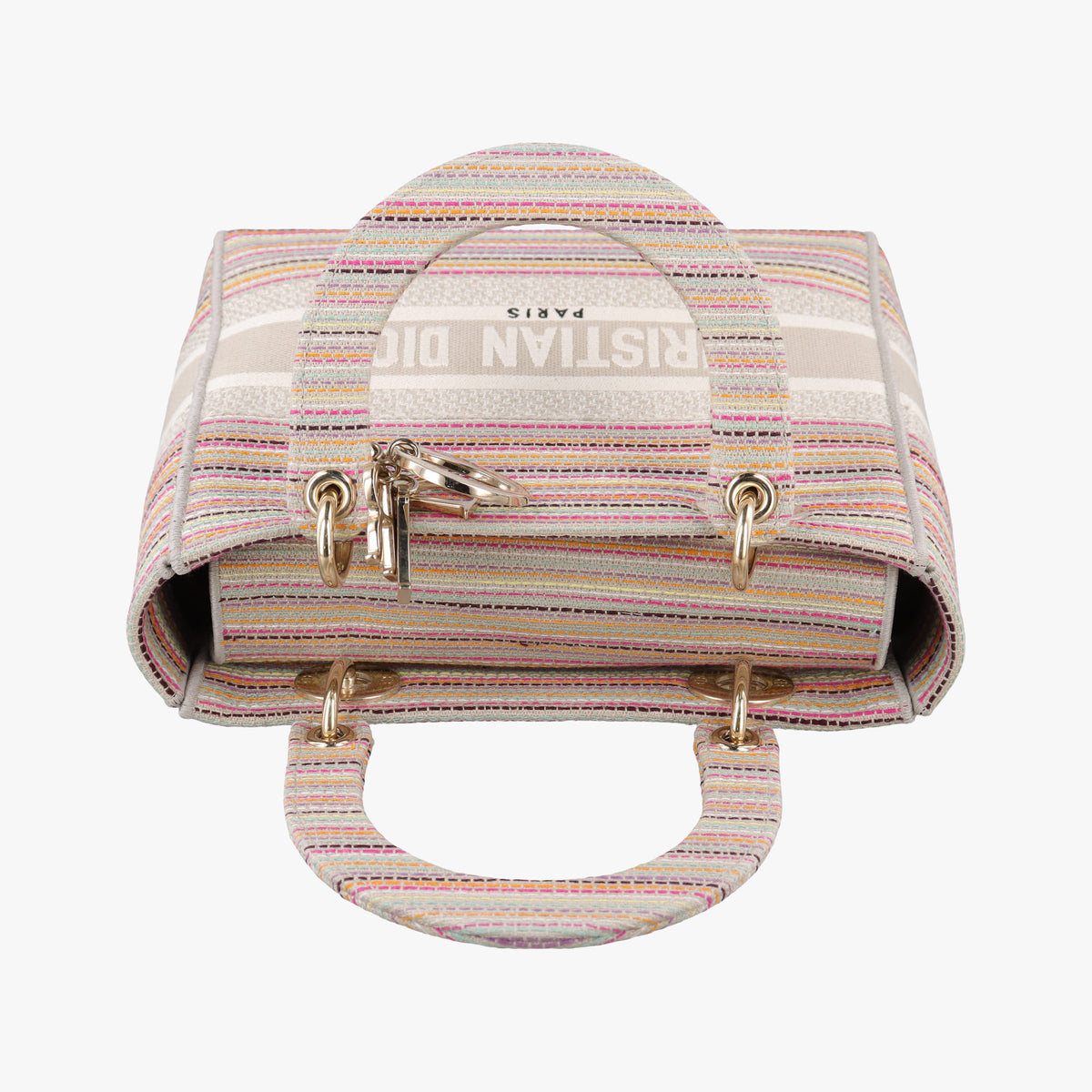 Lady Dior Multicolor fabric 50-MA-0211レディディオール マルチカラー ファブリック 50-MA-0211