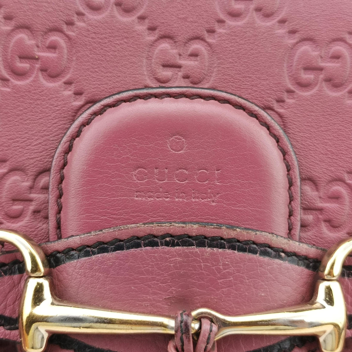 Emily Pink Leather 295402 C013086707エミリー ピンク レザー 295402 C013086707