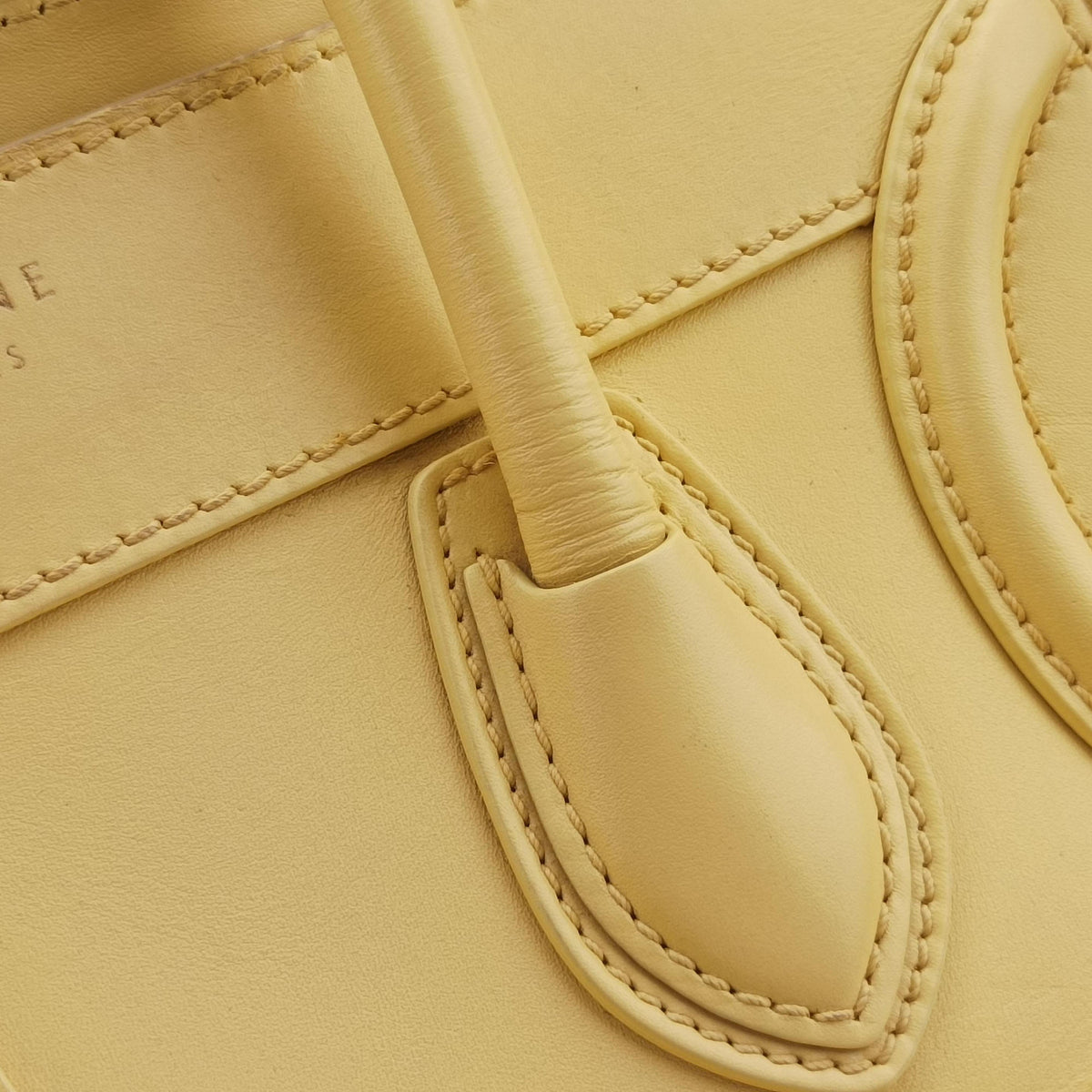 Luggage Micro shopper Yellow Leather S-ZP-1103ラゲージマイクロショッパー イエロー レザー S-ZP-1103