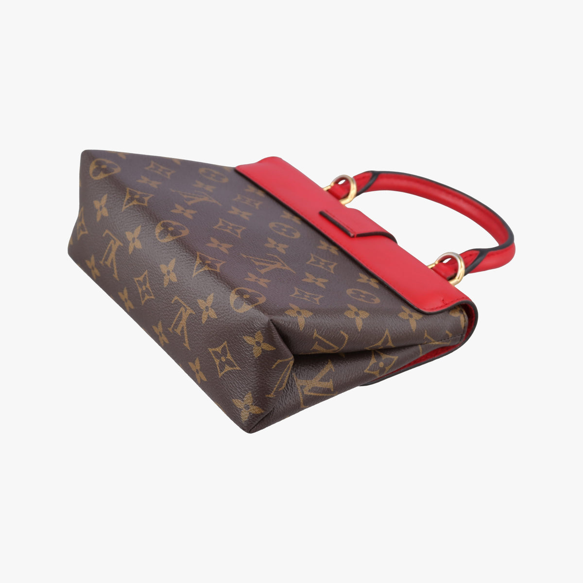 Locky BB Monogram/Brown×Coqulicot Monogram canvas×calf leather M44322 AA1200 IC ChipロッキーBB モノグラム/ブラウン×コクリコ モノグラムキャンバス×カーフレザー M44322 AA1200 ICチップ