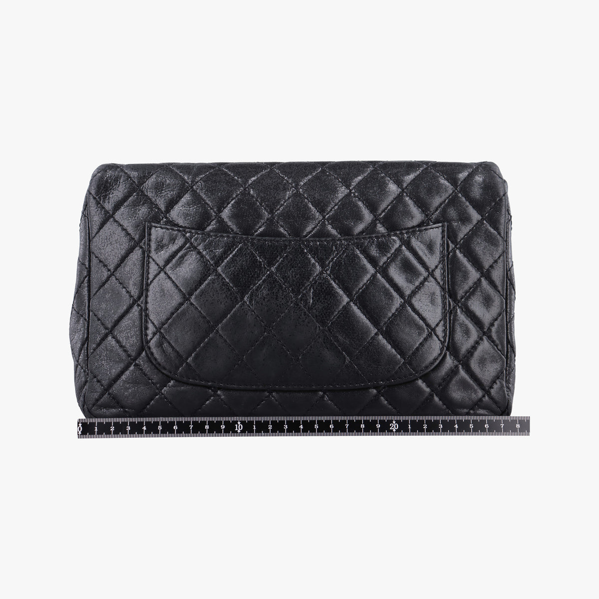 2.55 Classic Flap Black Leather A46213 127436462.55 クラシックフラップ ブラック レザー A46213 12743646