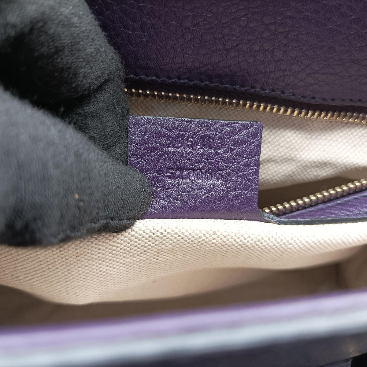 Emily Purple Leather 295403 I014509723エミリー パープル レザー 295403 I014509723