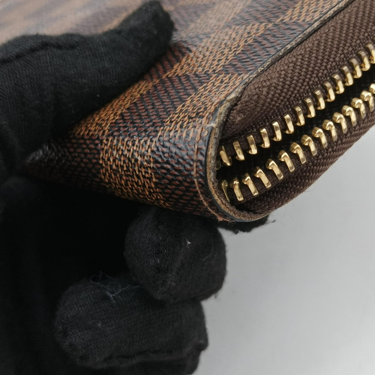 Zippy EBENE Damier Canvas N41661 CA3104ジッピー エベヌ ダミエキャンバス N41661 CA3104