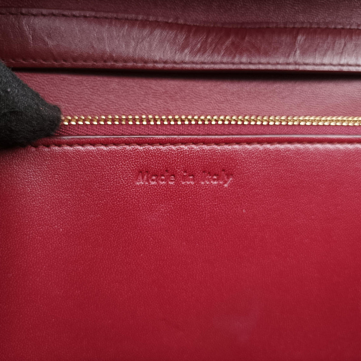 Classic Box Burgundy Leather W-LA-1108クラシックボックス ワインレッド レザー W-LA-1108