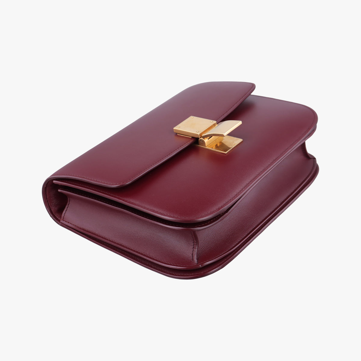 Classic Box Burgundy Leather W-LA-1108クラシックボックス ワインレッド レザー W-LA-1108