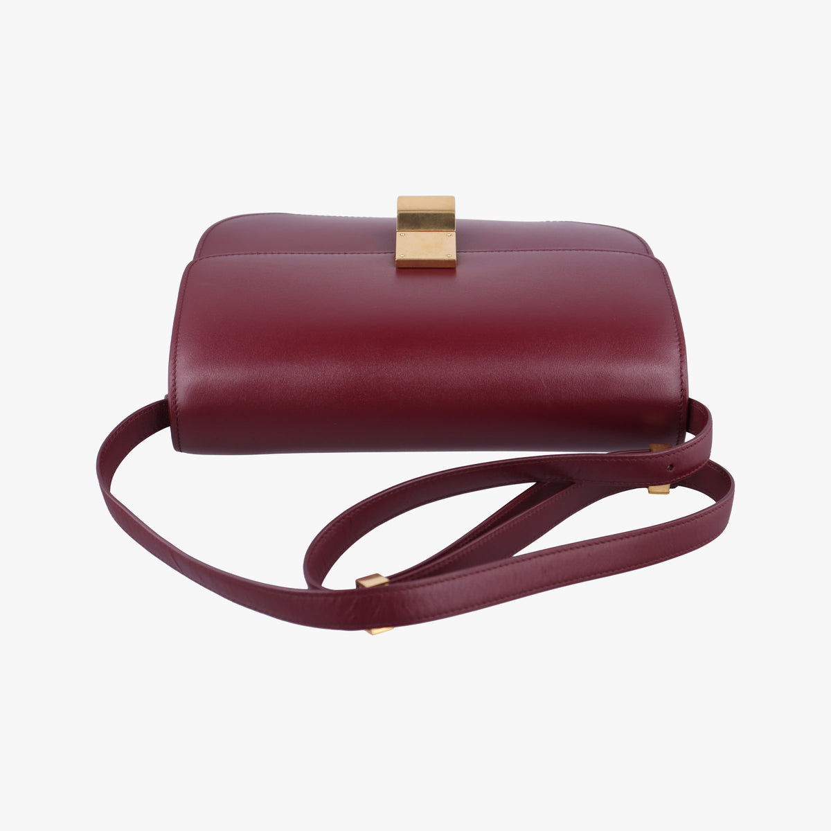 Classic Box Burgundy Leather W-LA-1108クラシックボックス ワインレッド レザー W-LA-1108