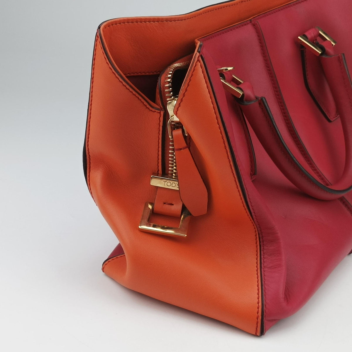 D-Styling Red x Orange Leather TP30Dスタイリング レッド x オレンジ レザー TP30