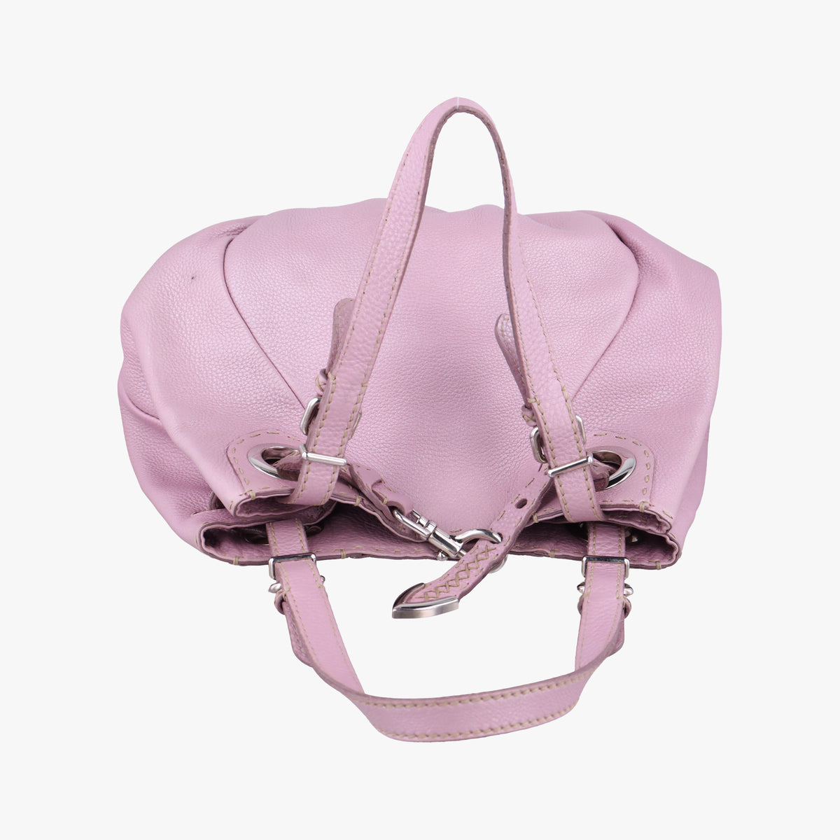 Selleria Pomodorino Pink Leather 8BR595 2454-8BR595-NDU-089トマトサドルリー ピンク レザー 8BR595 2454-8BR595-NDU-089