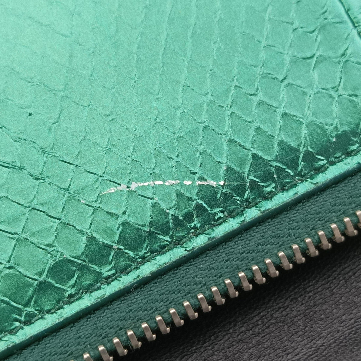 Kate toy Green snakeskin 491152 GUE491152.0717ケイト トイ グリーン ヘビ革 491152 GUE491152.0717