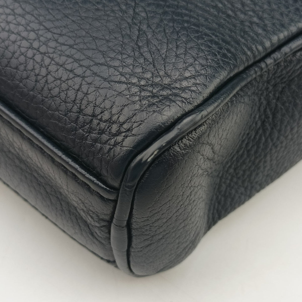 Zip Briefcase Navy leather 05-BO-0165ジップブリーフケース ネイビー レザー 05-BO-0165