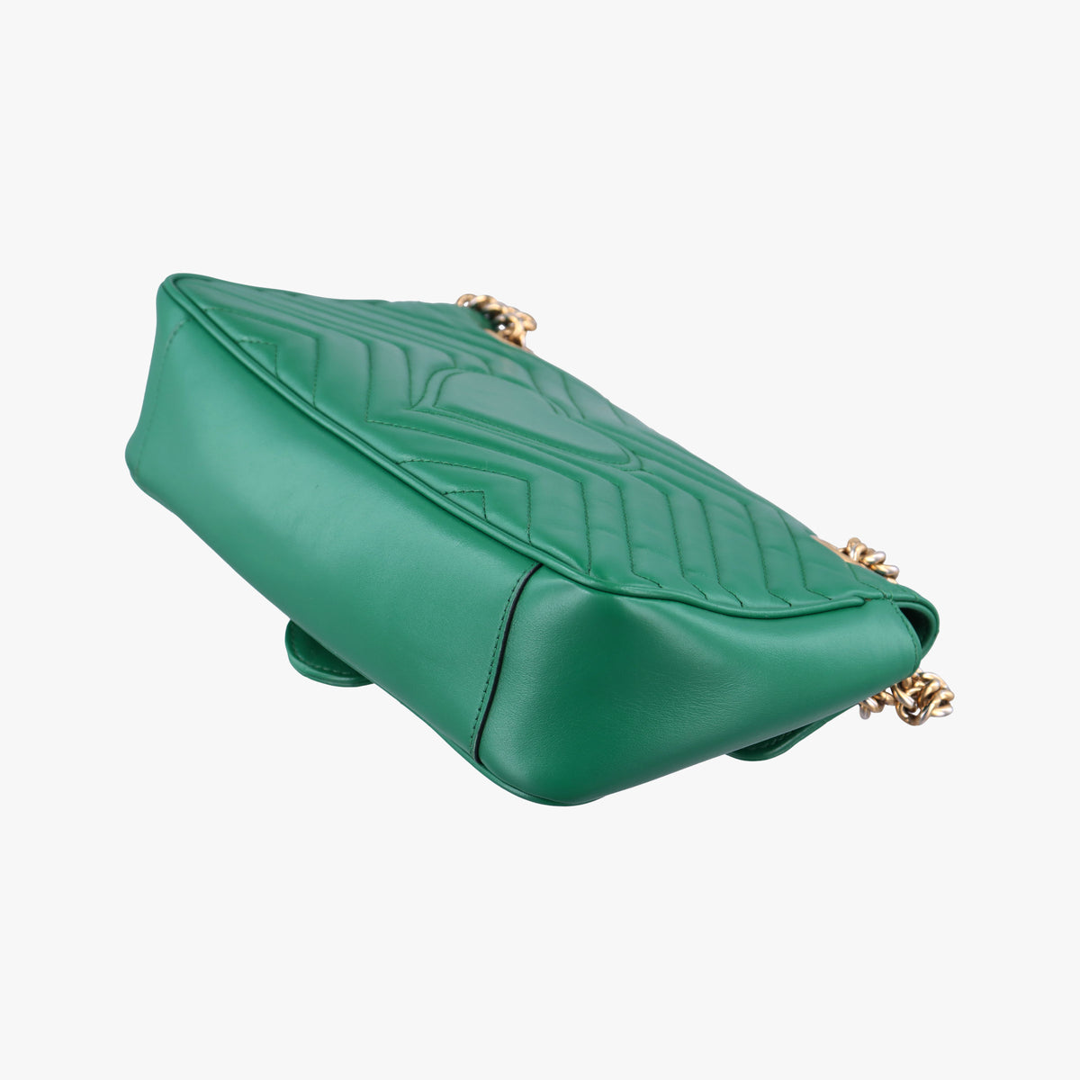 GG Marmont Green Leather 443497 G027711824GGマーモント グリーン レザー 443497 G027711824