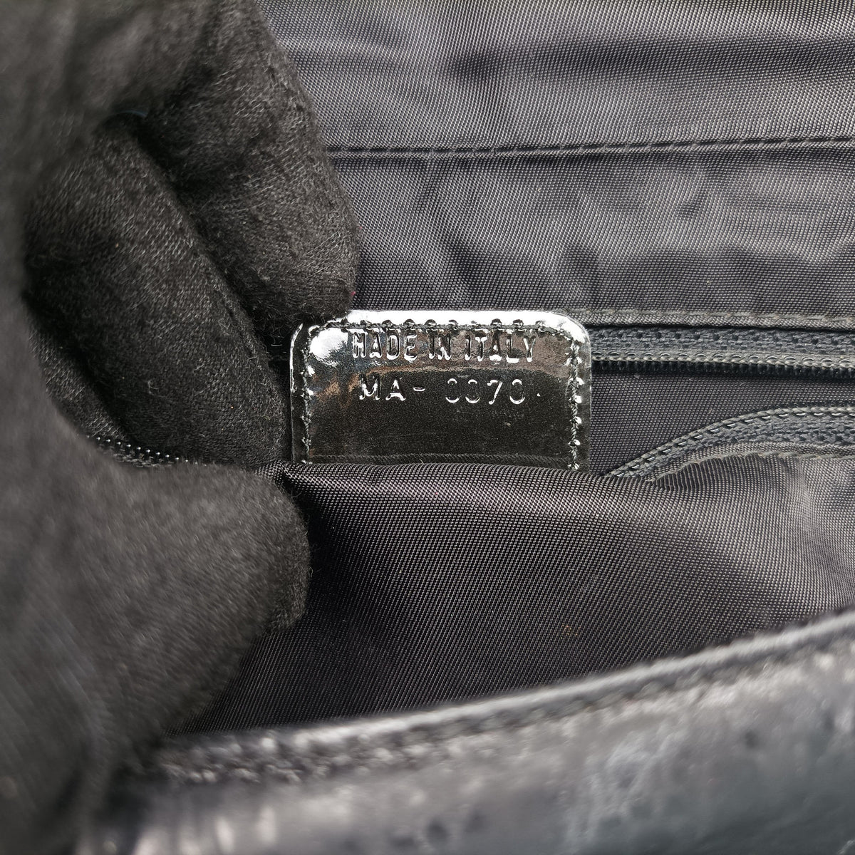 Malice pearl Black patent MA-0070マリスパール ブラック パテント MA-0070