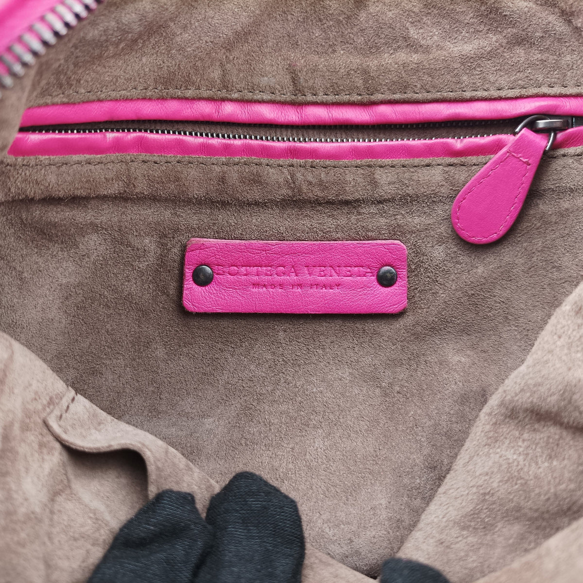 Nodini Intrecciato Pink Lambskin B02696409Qノディーニ イントレチャート ピンク ラムスキン B02696409Q