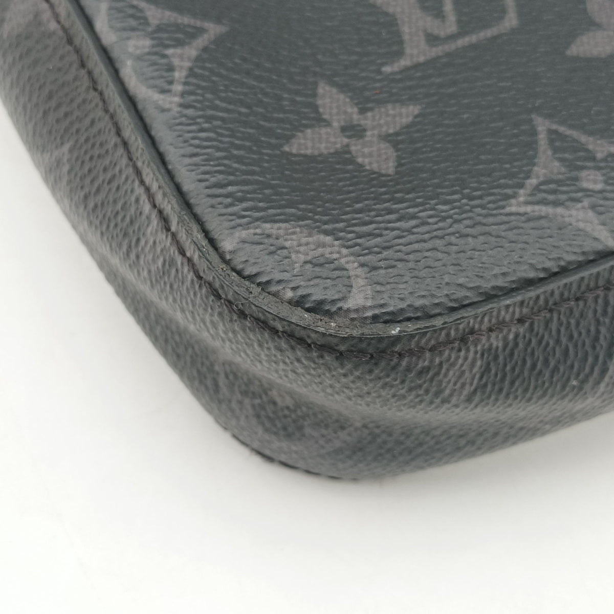Trio Messenger Gris Monogram Shadow M46603 IC Chipトリオ メッセンジャー グリ モノグラム シャドウ M46603 ICチップ