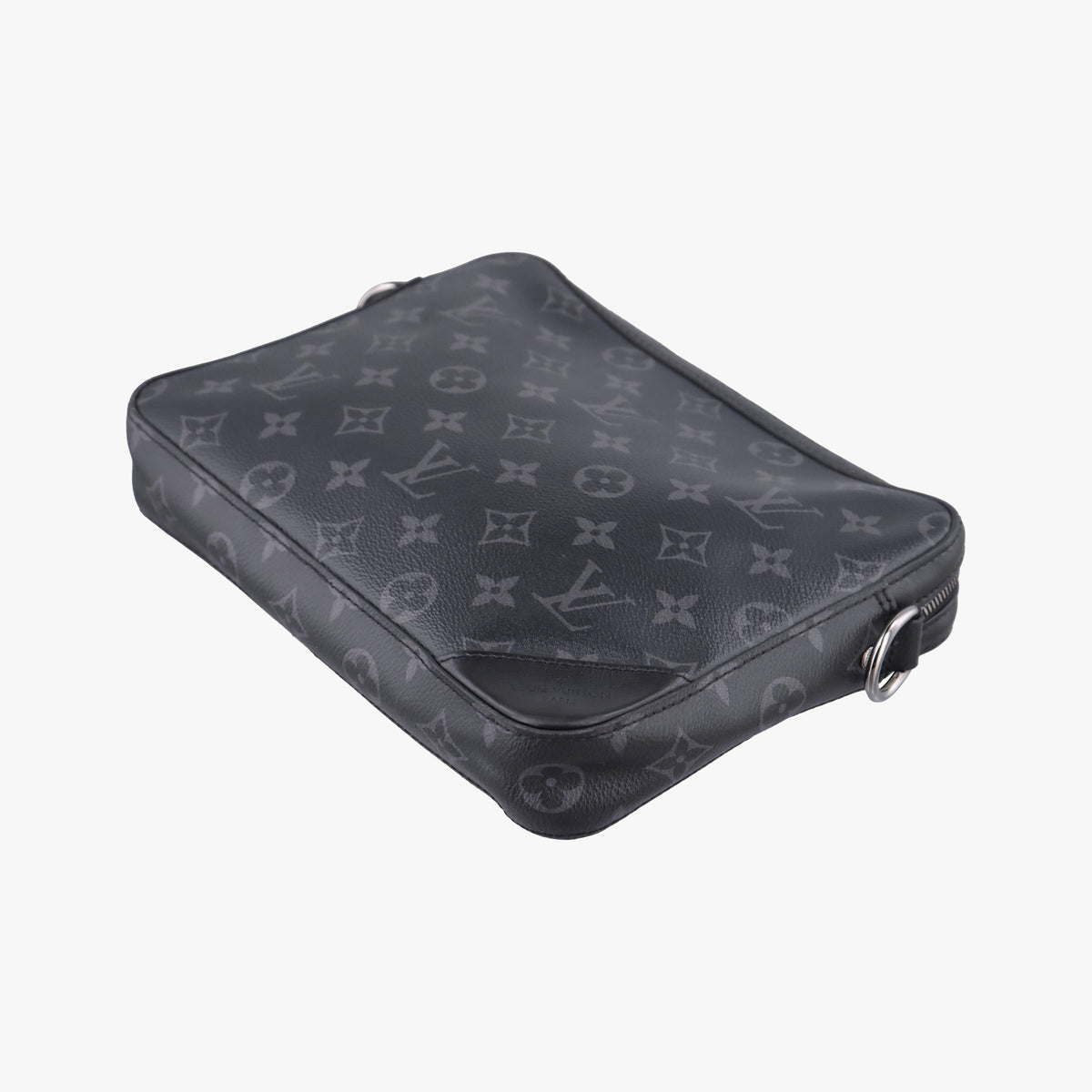 Trio Messenger Gris Monogram Shadow M46603 IC Chipトリオ メッセンジャー グリ モノグラム シャドウ M46603 ICチップ
