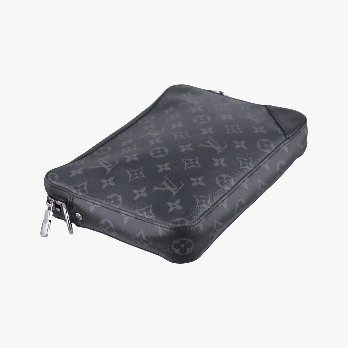 Trio Messenger Gris Monogram Shadow M46603 IC Chipトリオ メッセンジャー グリ モノグラム シャドウ M46603 ICチップ