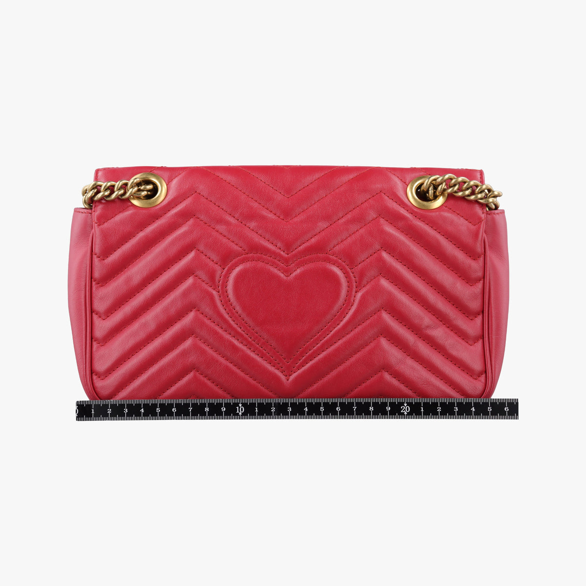 GG Marmont Red Leather 443497 B024424555GGマーモント レッド レザー 443497 B024424555