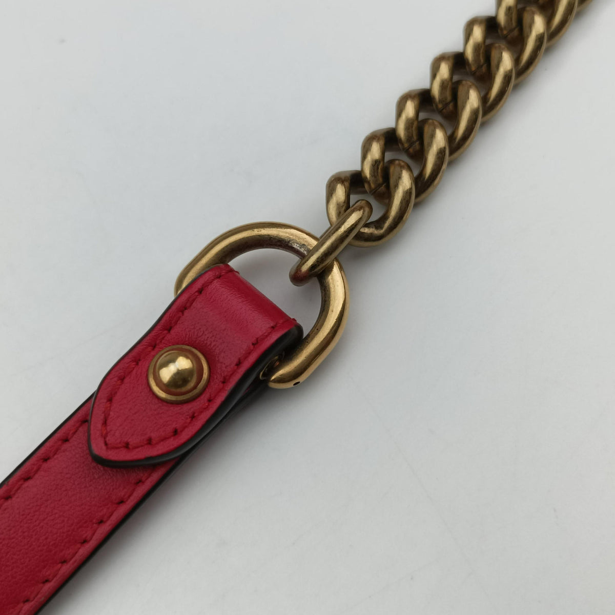 GG Marmont Red Leather 443497 B024424555GGマーモント レッド レザー 443497 B024424555