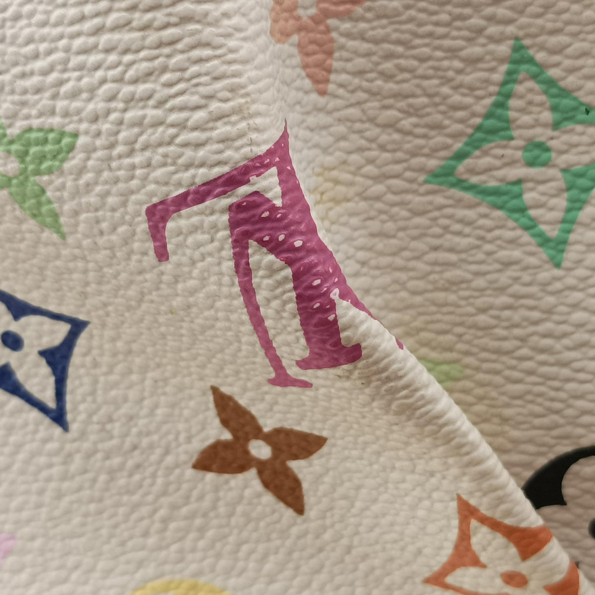 URSULA white Monogram Multicolor M40123 Lot number unknownウルスラ ブロン モノグラム マルチカラー M40123 製番不明
