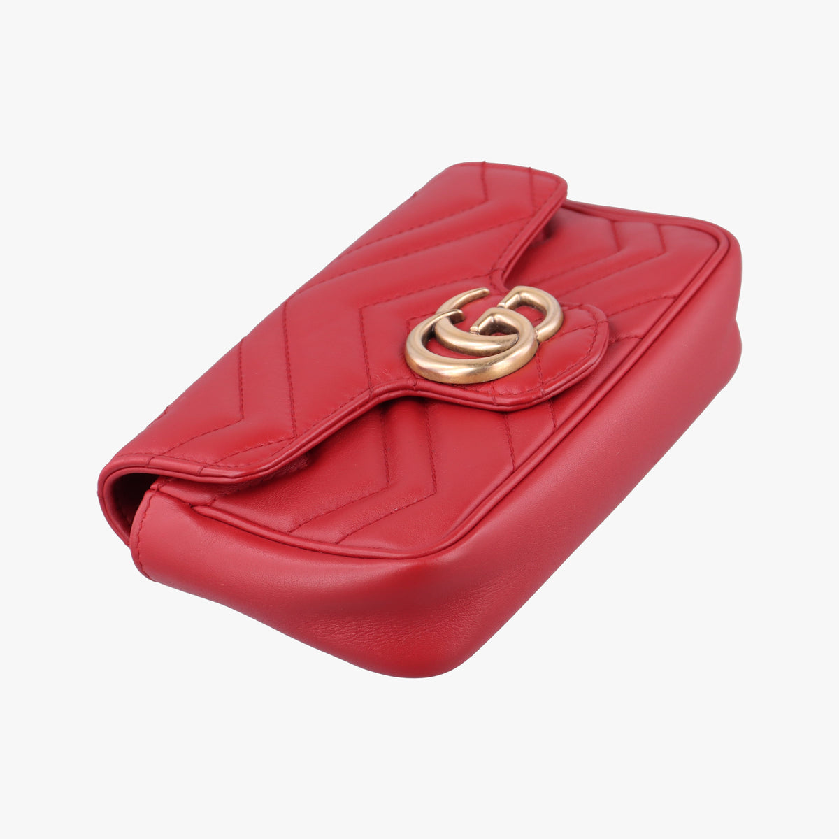 GG Marmont Red Leather 476433 GGマーモント レッド レザー 476433