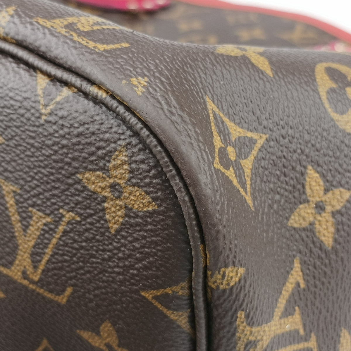 NEVERFULL MM Totem brown×Flamingo Monogram Canvas M41663 CA4165ネヴァーフルMM モノグラム/ブラウン×フラミンゴ モノグラムキャンバス M41663 CA4165