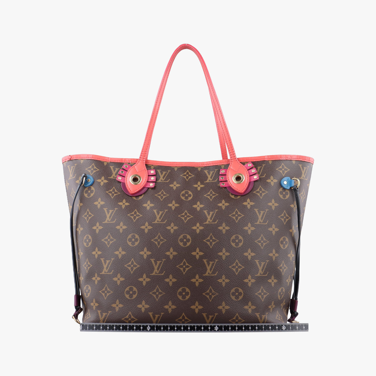 NEVERFULL MM Totem brown×Flamingo Monogram Canvas M41663 CA4165ネヴァーフルMM モノグラム/ブラウン×フラミンゴ モノグラムキャンバス M41663 CA4165