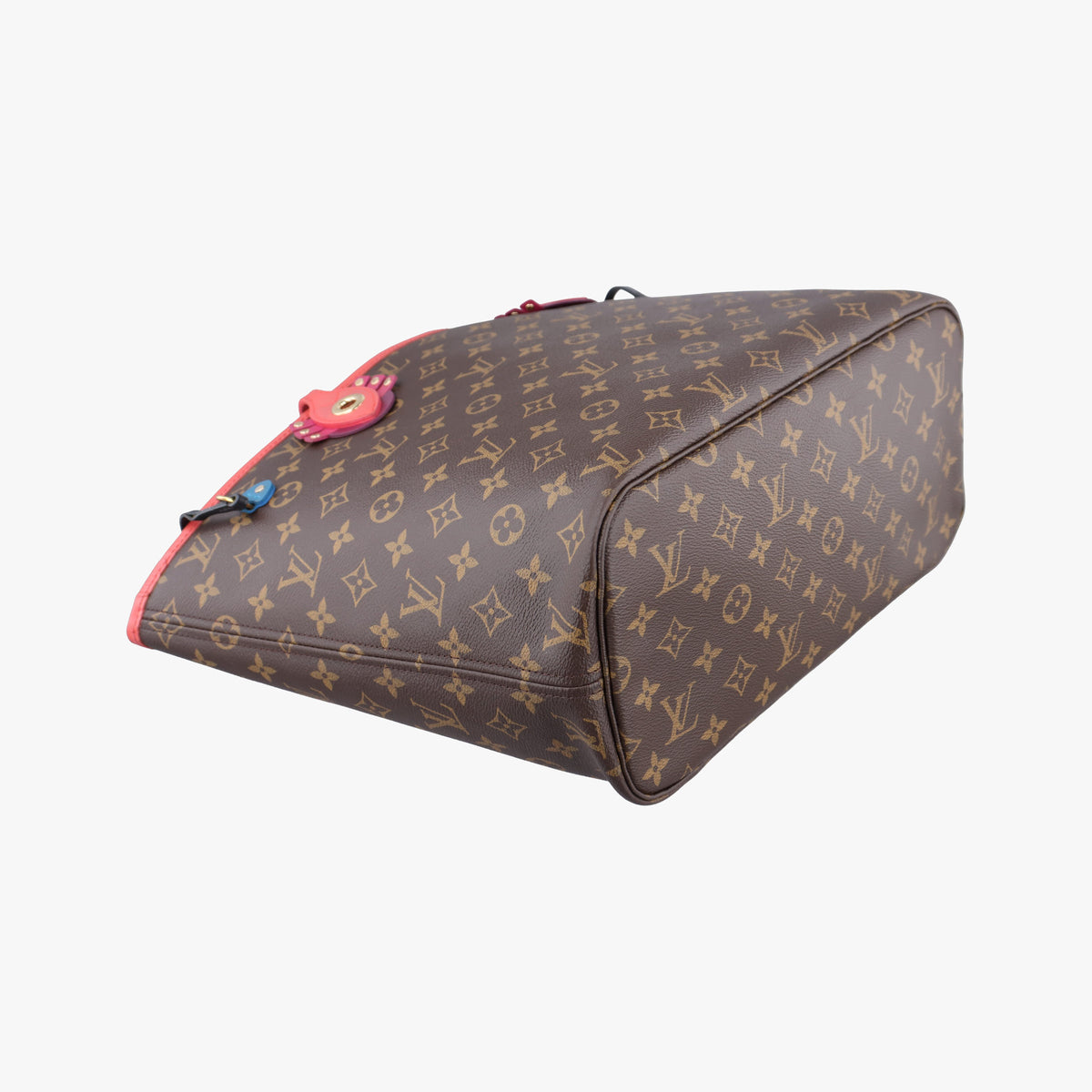 NEVERFULL MM Totem brown×Flamingo Monogram Canvas M41663 CA4165ネヴァーフルMM モノグラム/ブラウン×フラミンゴ モノグラムキャンバス M41663 CA4165