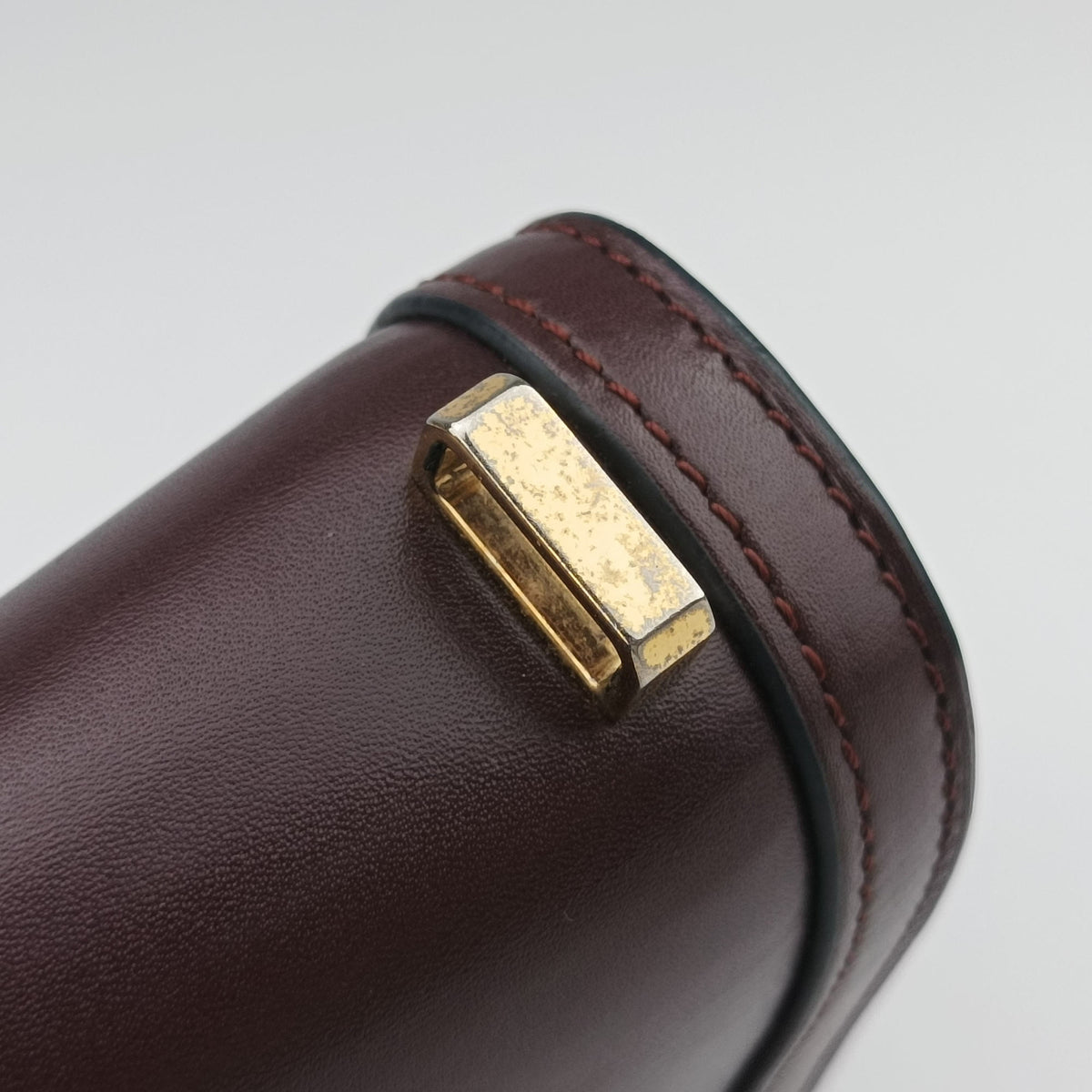 Barcelona Dark Burgundy Leather 061605バルセロナ ダークワインレッド レザー 061605