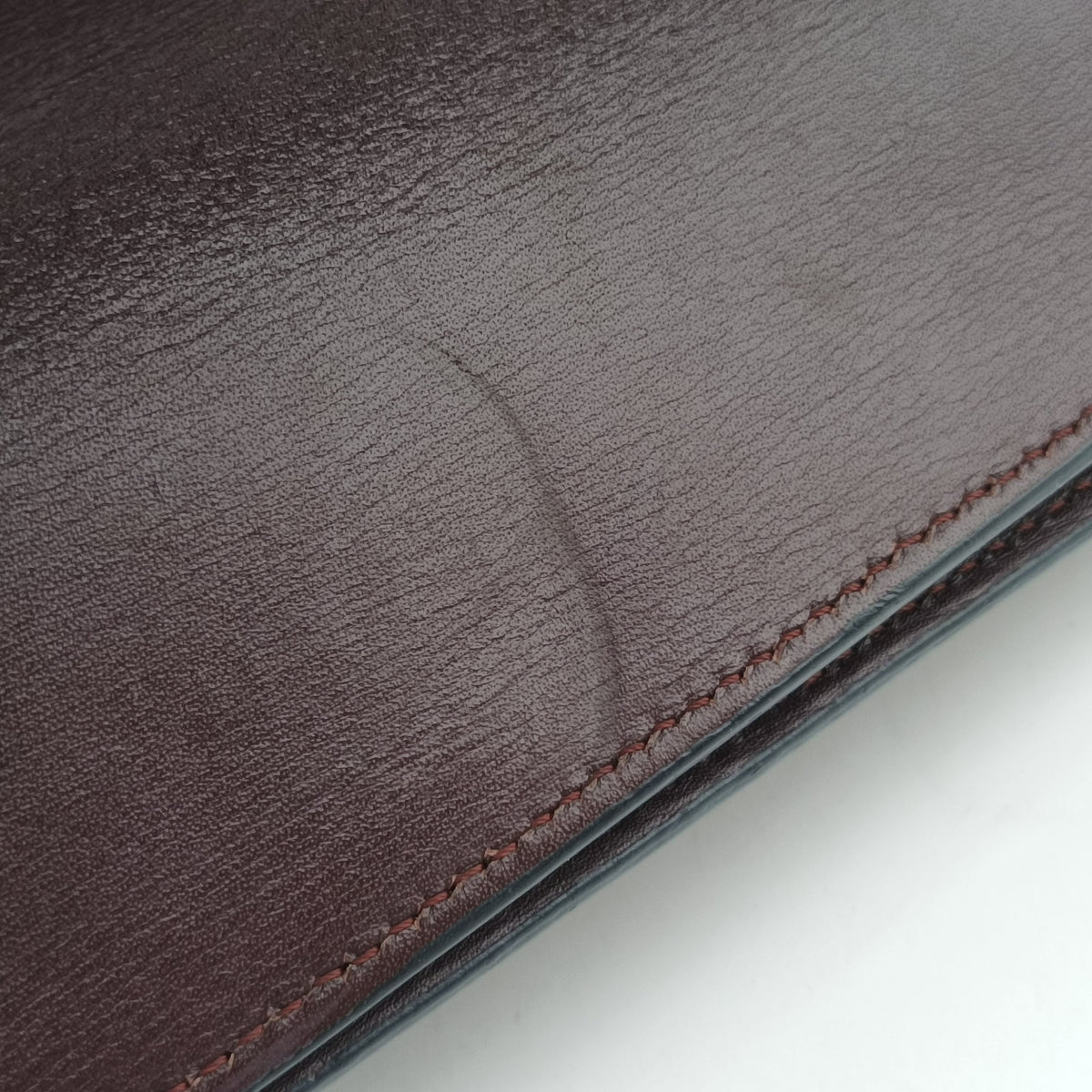 Barcelona Dark Burgundy Leather 061605バルセロナ ダークワインレッド レザー 061605