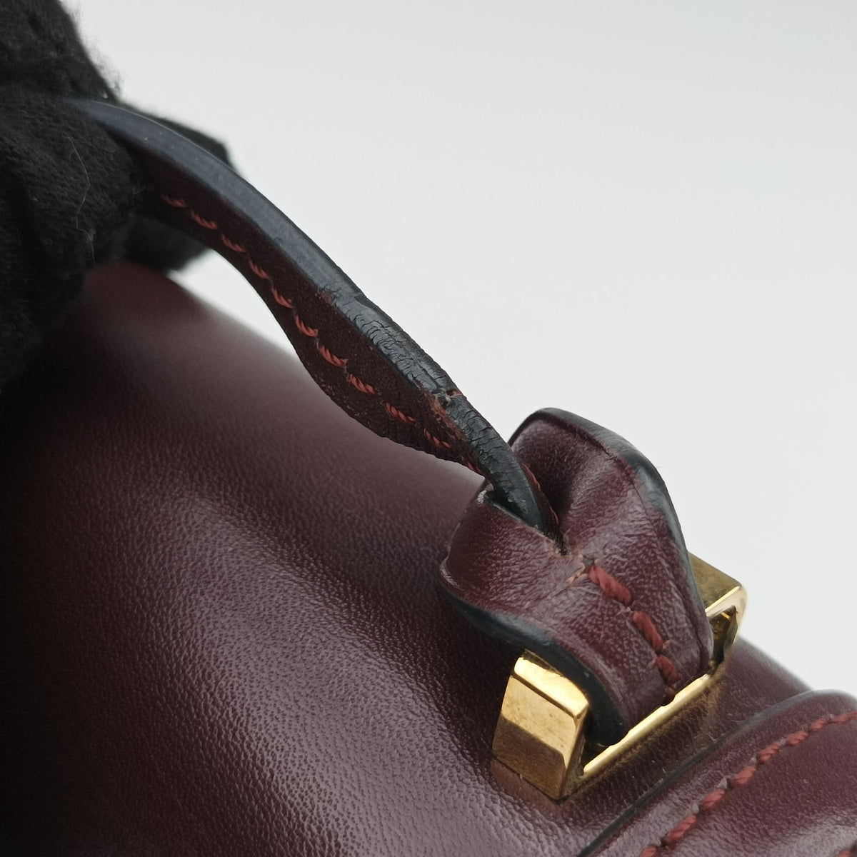Barcelona Dark Burgundy Leather 061605バルセロナ ダークワインレッド レザー 061605