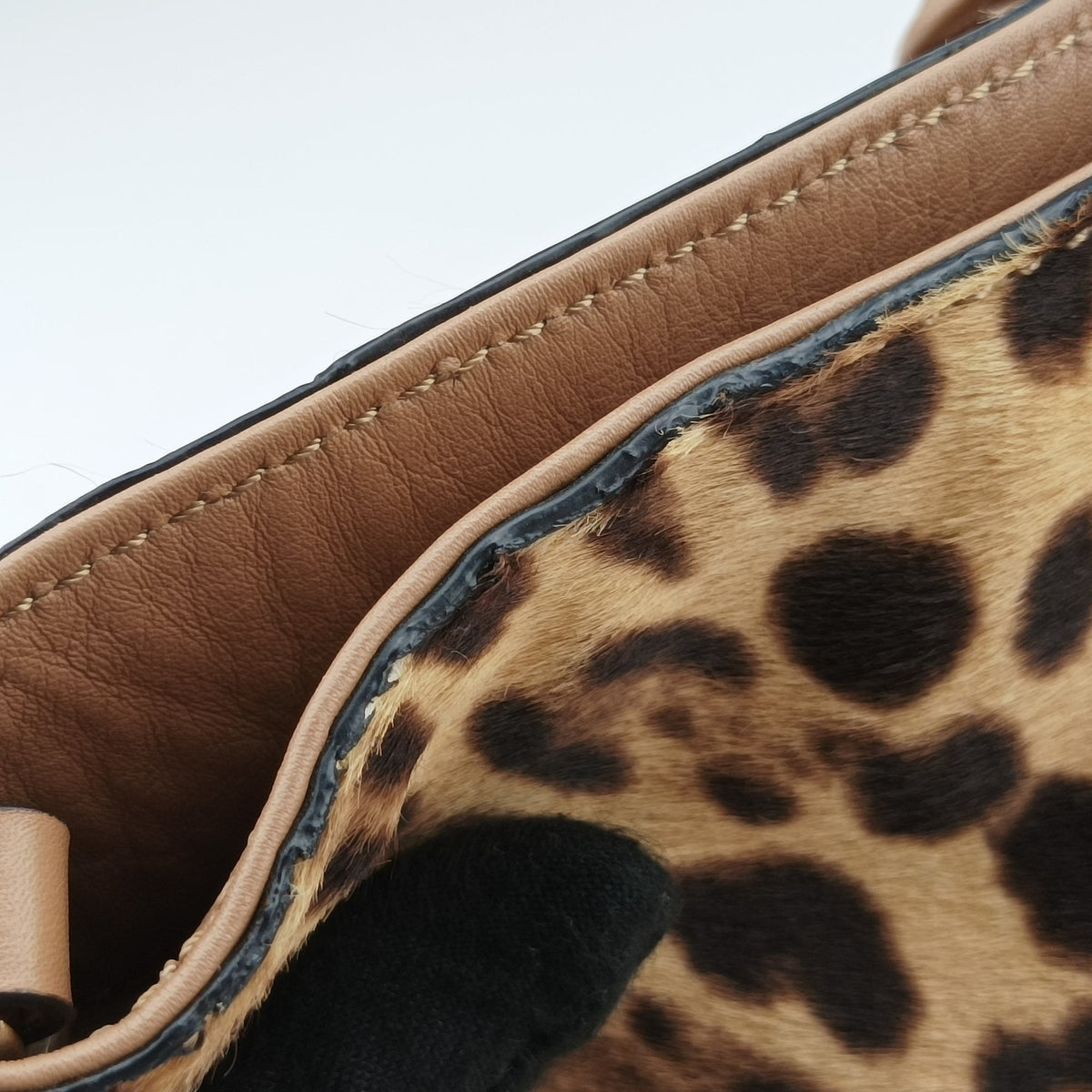 Leopard Print Multicolor ponyhair レオパード プリント マルチカラー ハラコ