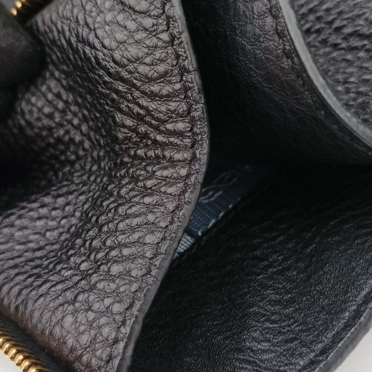 Vitello Daino Zippy Shopping Black leather BR4372 197/Bヴィッテロ ダイノ ジッピー ショッピング ブラック レザー BR4372 197/B