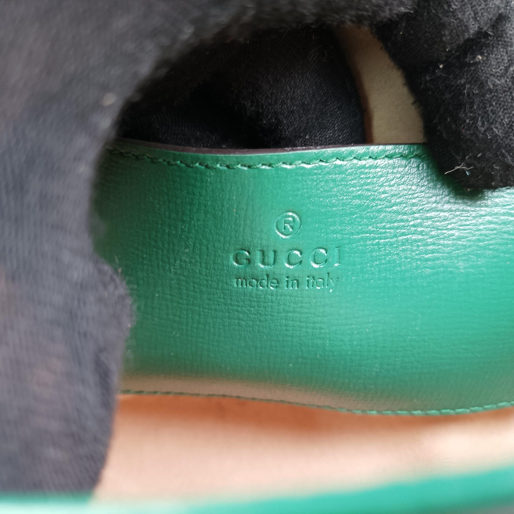 グッチ Gucci ショルダーバッグ レディース ホースビット1955 グリーン レザー 726226 I039392646