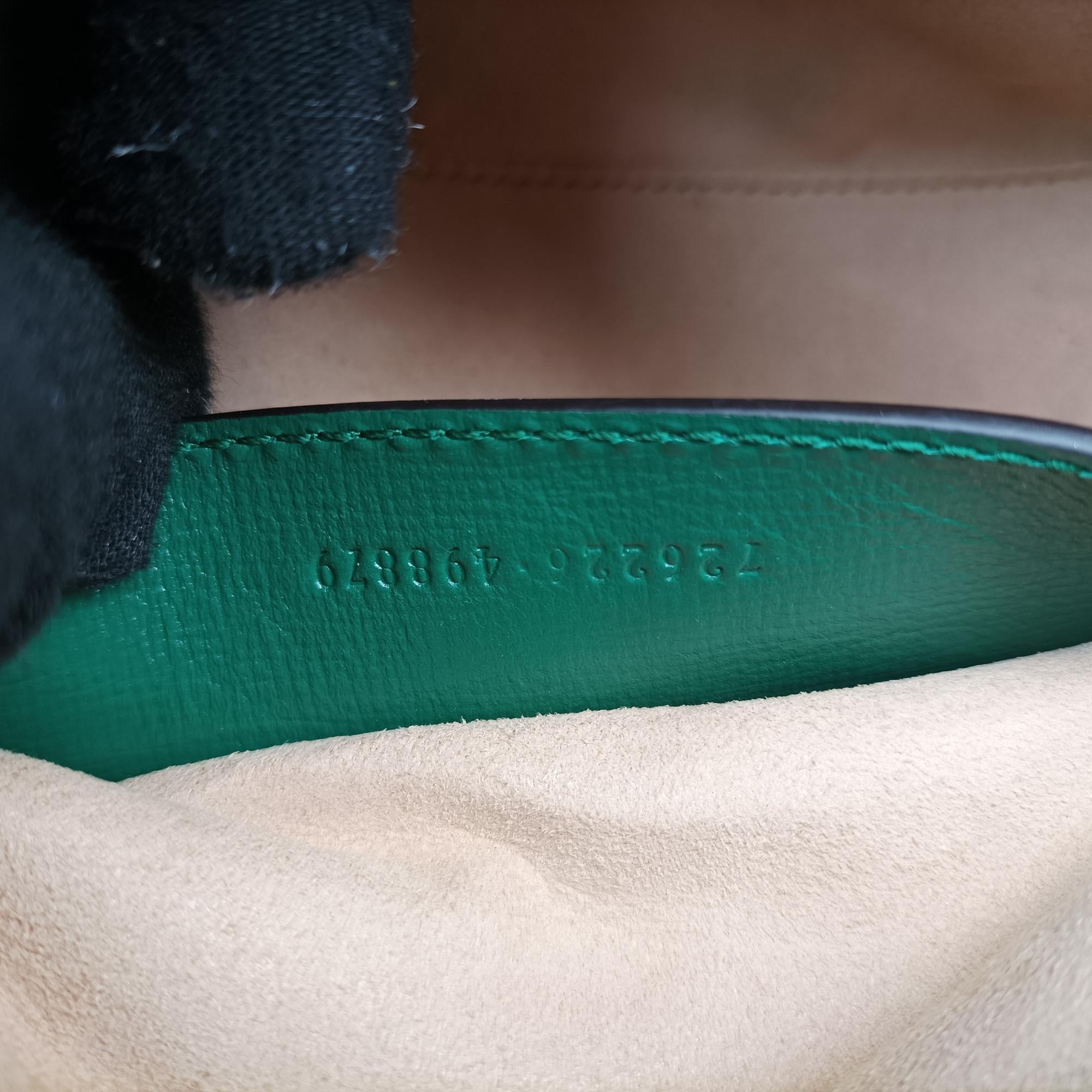 グッチ Gucci ショルダーバッグ レディース ホースビット1955 グリーン レザー 726226 I039392646