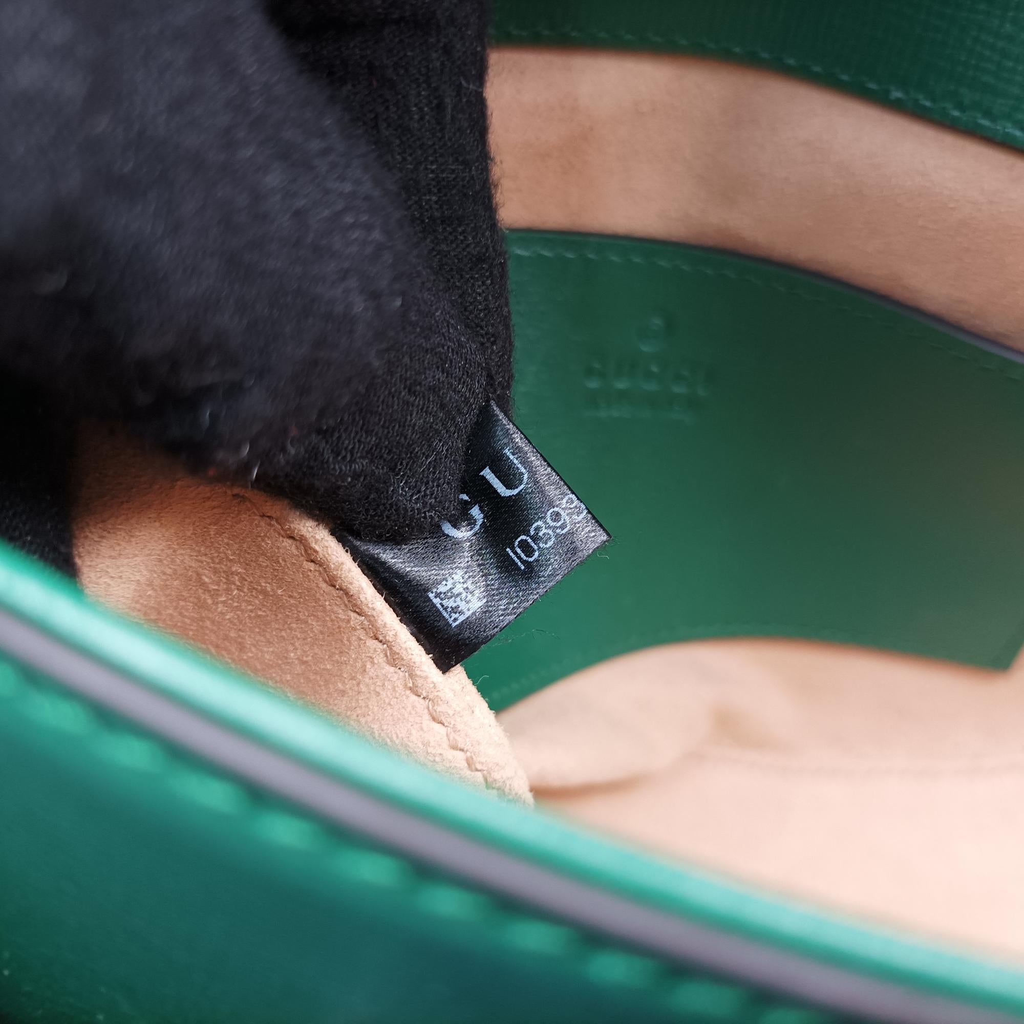 グッチ Gucci ショルダーバッグ レディース ホースビット1955 グリーン レザー 726226 I039392646