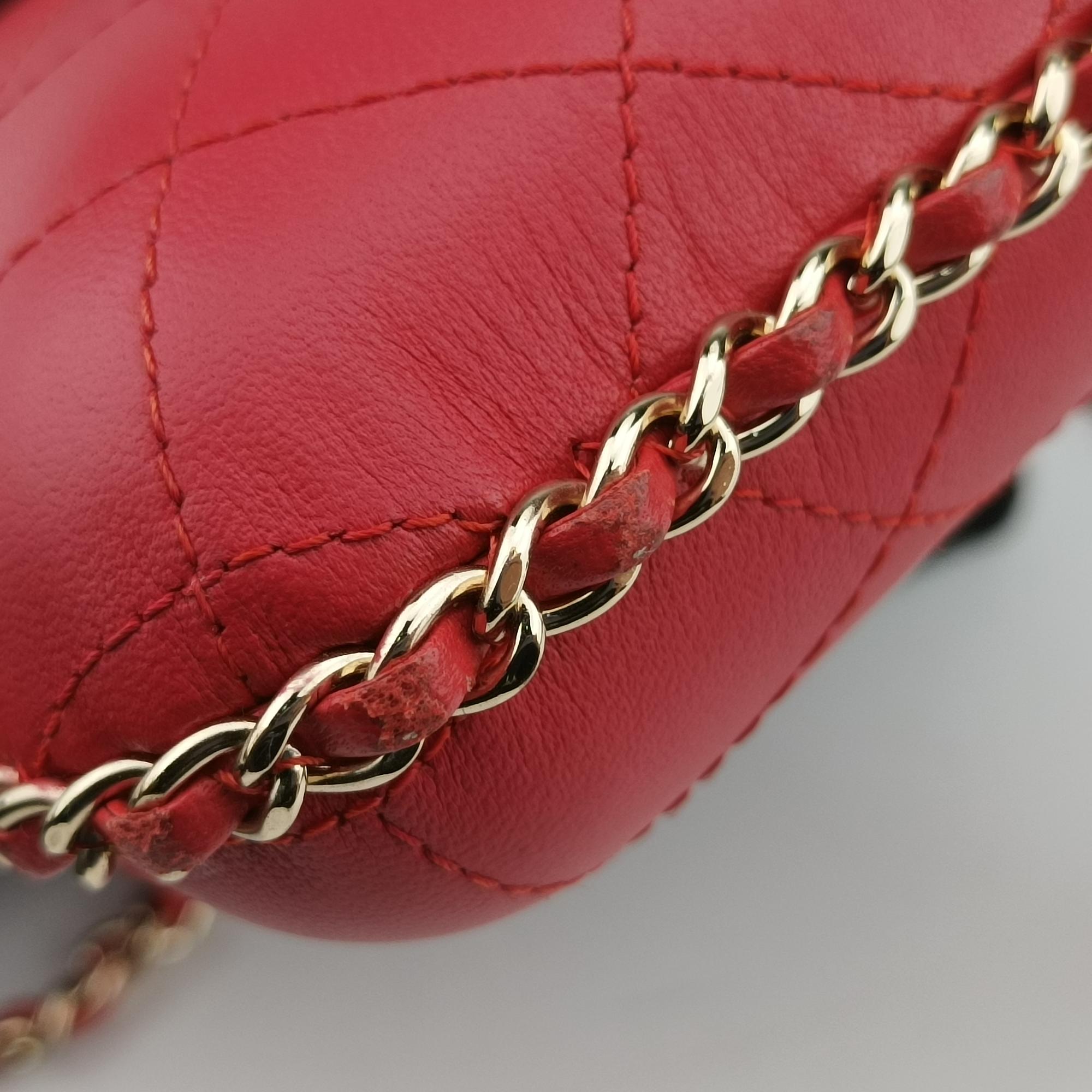 シャネル Chanel ショルダーバッグ レディース レッド A94471 25500320