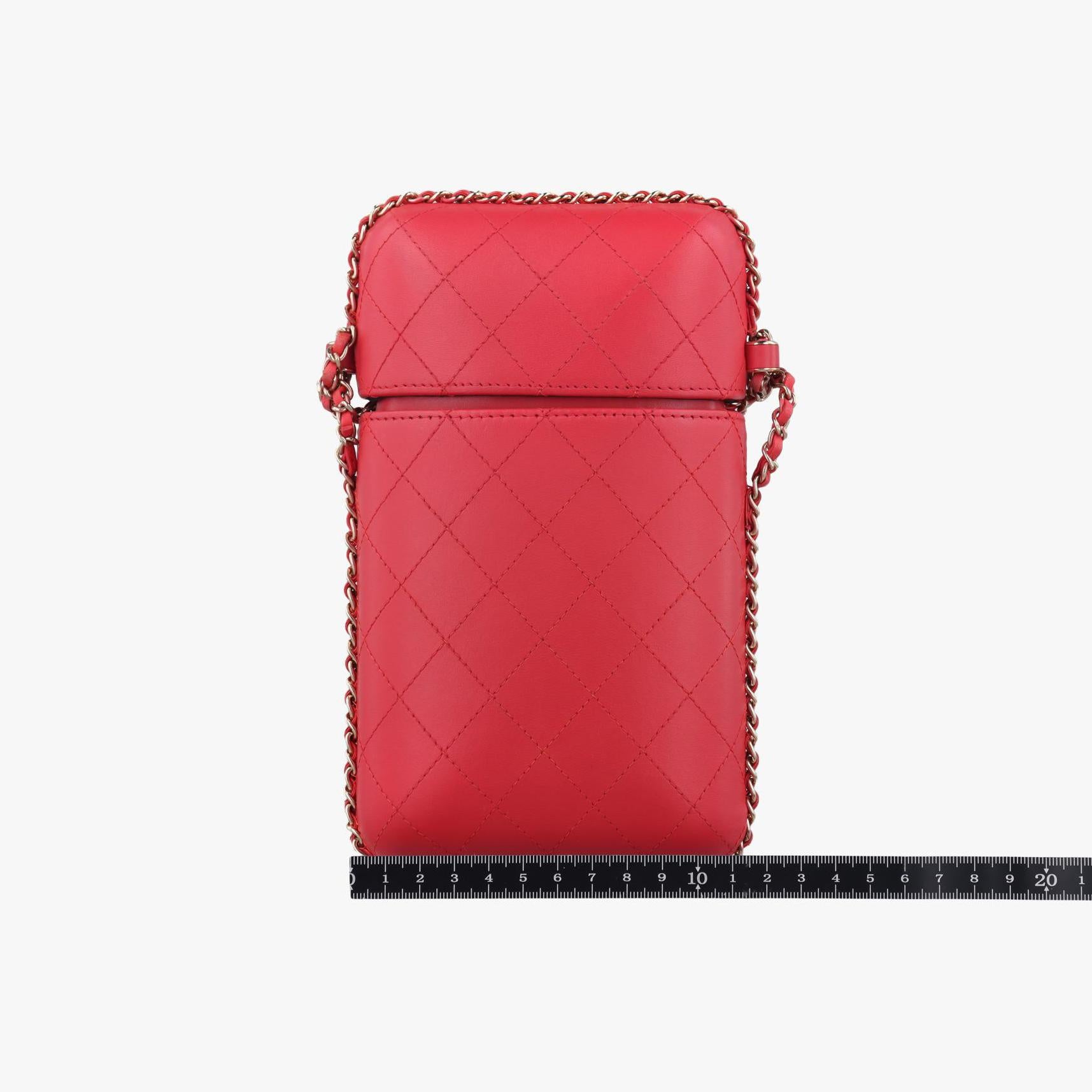 シャネル Chanel ショルダーバッグ レディース レッド A94471 25500320