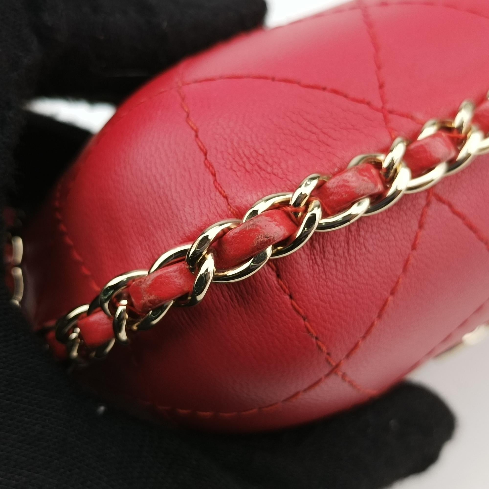 シャネル Chanel ショルダーバッグ レディース レッド A94471 25500320