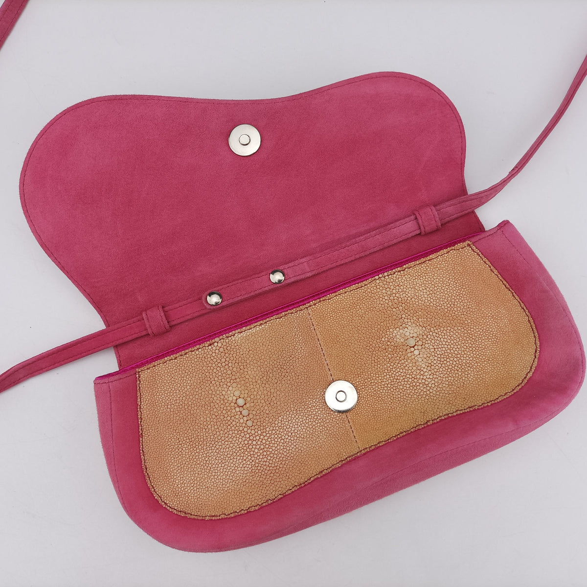 Double SaddlePinkSuede x Stingray09-MA-1006ダブルサドルピンクスエード × スティングレイ09-MA-1006