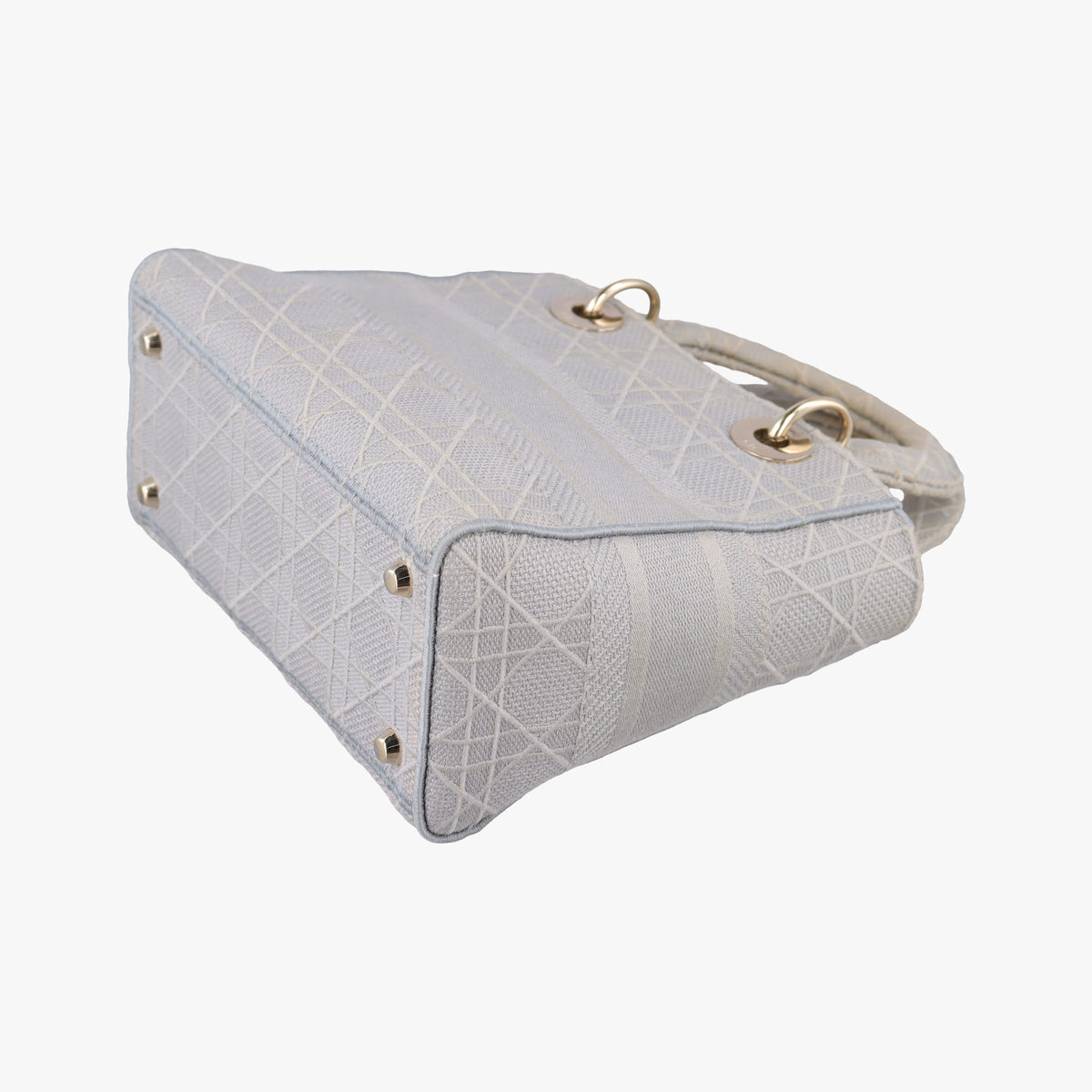 Lady Dior D-lite Grey Jacquard 50-MA-0280レディディオール D-lite グレー ジャガード 50-MA-0280